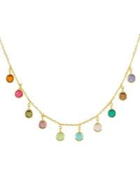 LÁTELITA London - Florence Multi Coloured Gemstone Necklace - Lyst