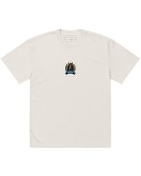 Anchor and Crew - Neutrals Faded Bone R. R. C. Alce El Clasico Football Cotton Oversized T-Shirt - Lyst