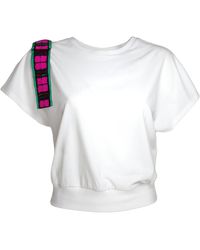 Lalipop Design - T-shirt Established With A Sequined Bow - Lyst