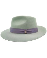 DORIA 1905 - Glare Smooth Lapin Felt Drop Hat - Lyst