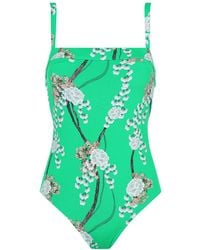 Aguaclara - Jade One Piece Fixed Straps - Lyst
