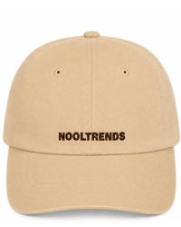 Nooltrends - Neutrals Embroidered Cap - Lyst