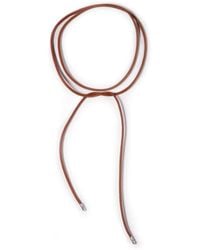 GYUNIA - Laccio Choker Terra - Lyst