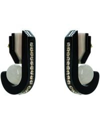 Gissa Bicalho - Handmade Acrylic Earring Short Orion With Clips - Lyst