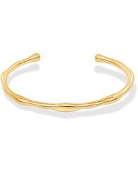 Dower & Hall - Waterfall Torque Bangle - Lyst