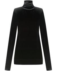 Úchè - Velvet Mini Dress - Lyst