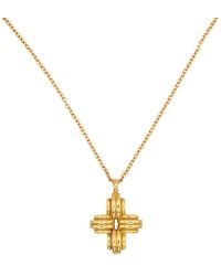 Isolated Jewellery - Athena Cross - Lyst