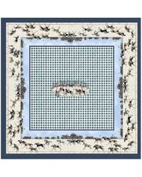Lazyjack Press - The Mane Event Italian Silk Scarf - Lyst