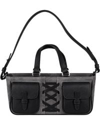 F3Rog by Rana - Suede East-West & Shoulder Leila Bag - Lyst