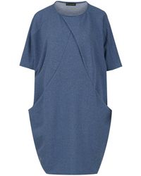Conquista - Melange Batwing Dress - Lyst