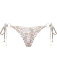 Sophia Alexia - Neutrals Sand Pebbles Tahiti Bikini Bottom - Lyst