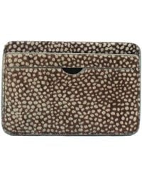 godi. - Hair-On Hide Leather Cardholder – Slim Cowhide Wallet - Lyst