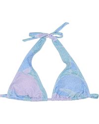 lords of harlech - Raquel Grain Paisley Bikini Top - Lyst