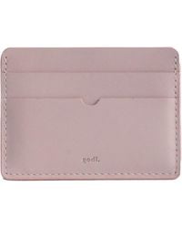 godi. - Handmade Leather Card Case - Lyst