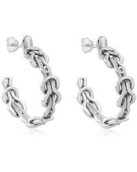 Astor & Orion - Hecate Hoops Sterling - Lyst