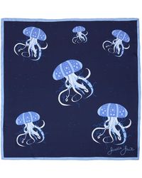 Fenella Smith - Jellyfish Silk Scarf - Lyst