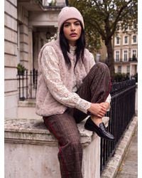 Nooki Design - Edelweiss Faux Fur Gilet - Lyst
