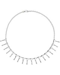 Lucy Quartermaine - Half Dancing Drop Necklace - Lyst