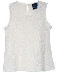 Tantra Spain Sl - Sleeveless Lace Top - Lyst