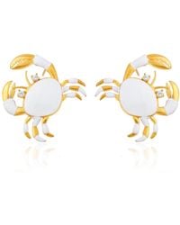 Milou Jewelry - Crab Earrings - Lyst