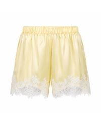 Ats the Label - Rosalie Lace Satin Shorts - Lyst