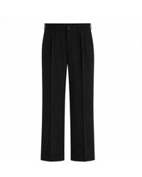 Luroq London - Tailored Pleat Trousers - Lyst