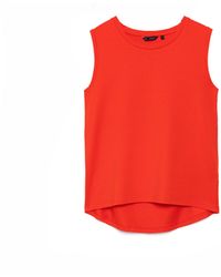 Weartwo London - Hero Sleeveless Top, Coral - Lyst