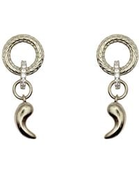 VicStoneNYC Fine Jewelry - Gok Ock Design Diamond Dangle Earrings - Lyst