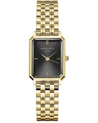 ROSEFIELD - Octagon Xs Watch With Cd Sunray Face And Bracelet Strap - Lyst