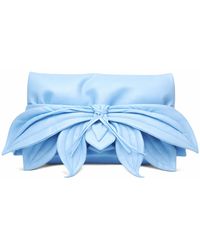 Julia Allert - Petal Faux Leather Evening Clutch Bag - Lyst