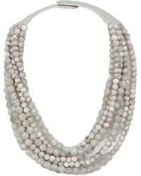 Fairchild Baldwin - Helena Marble Stone Necklace - Lyst