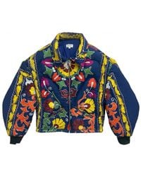 Zasta Studio - Unknown Tapestries Cotton & Silk Blend Bomber Jacket Small - Lyst