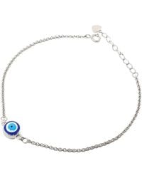 Harfi - Turkish Evil Eye Friendship Sterling Bracelet - Lyst