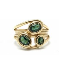 Silver & Elegant Co. - Ethereal Triple Band Ring - Lyst