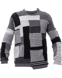 Maison Bogomil - Chunky Patchwork Sweater - Lyst