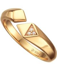Scream Pretty - Rebel Open Ring - Lyst