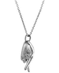 Astor & Orion - Good Luck Charm Necklace Sterling - Lyst