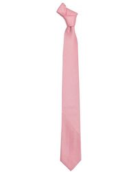 DAVID WEJ - Plain Textured Tie – - Lyst