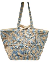 Nooki Design - Glasto Crochet Tote Mix - Lyst