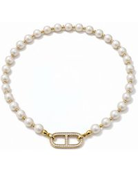 Ninemoo - Rive Blanche Freshwater Pearl Necklace - Lyst