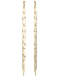 SALLY SKOUFIS - Bold Minx Earring With Made Diamonds - Lyst