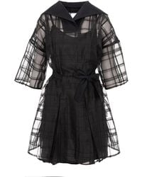 Larisa Dragna - Karol Sheer Dress - Lyst
