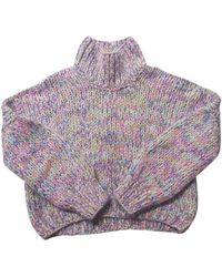 Essien & Emre - Viride Wool Mohair Hand Knit Jumper Haze - Lyst