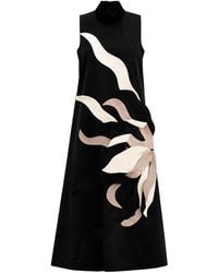 Julia Allert - High Neck Sleeveless A-Line Dress – - Lyst