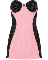 GOD SAVES QUEENS - Out Of Office Tweed Dress - Lyst