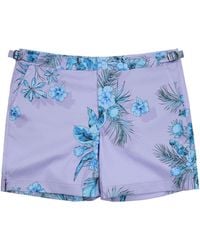 lords of harlech - Neptune Mali Floral Tailored Swim Short - Lyst