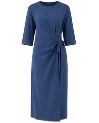 Lou&Up (Formerly Loup Clothing) - Cotton Stitch Dress - Lyst