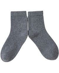 Soft Strokes Silk - Wool Quarter-Length Socks Set Of Two - Lyst