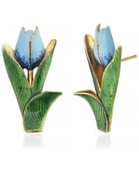 Milou Jewelry - Tulip Flower Earrings - Lyst