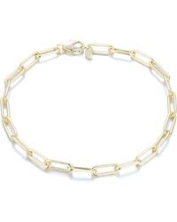 KAMARIA - Large Paperclip Link Chain Bracelet - Lyst